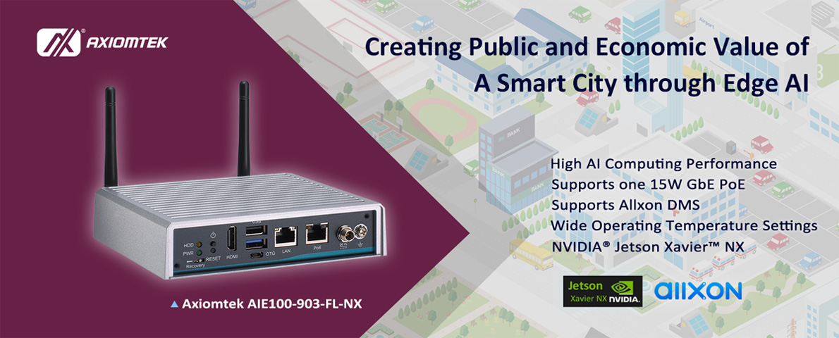 Axiomtek Integrates Allxon DMS on their NVIDIA® Empowered Edge AI